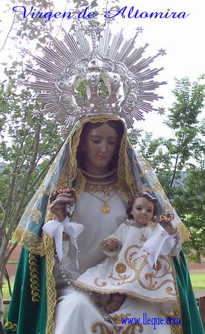 Virgen de Altomira -- patrona de Mazarulleque